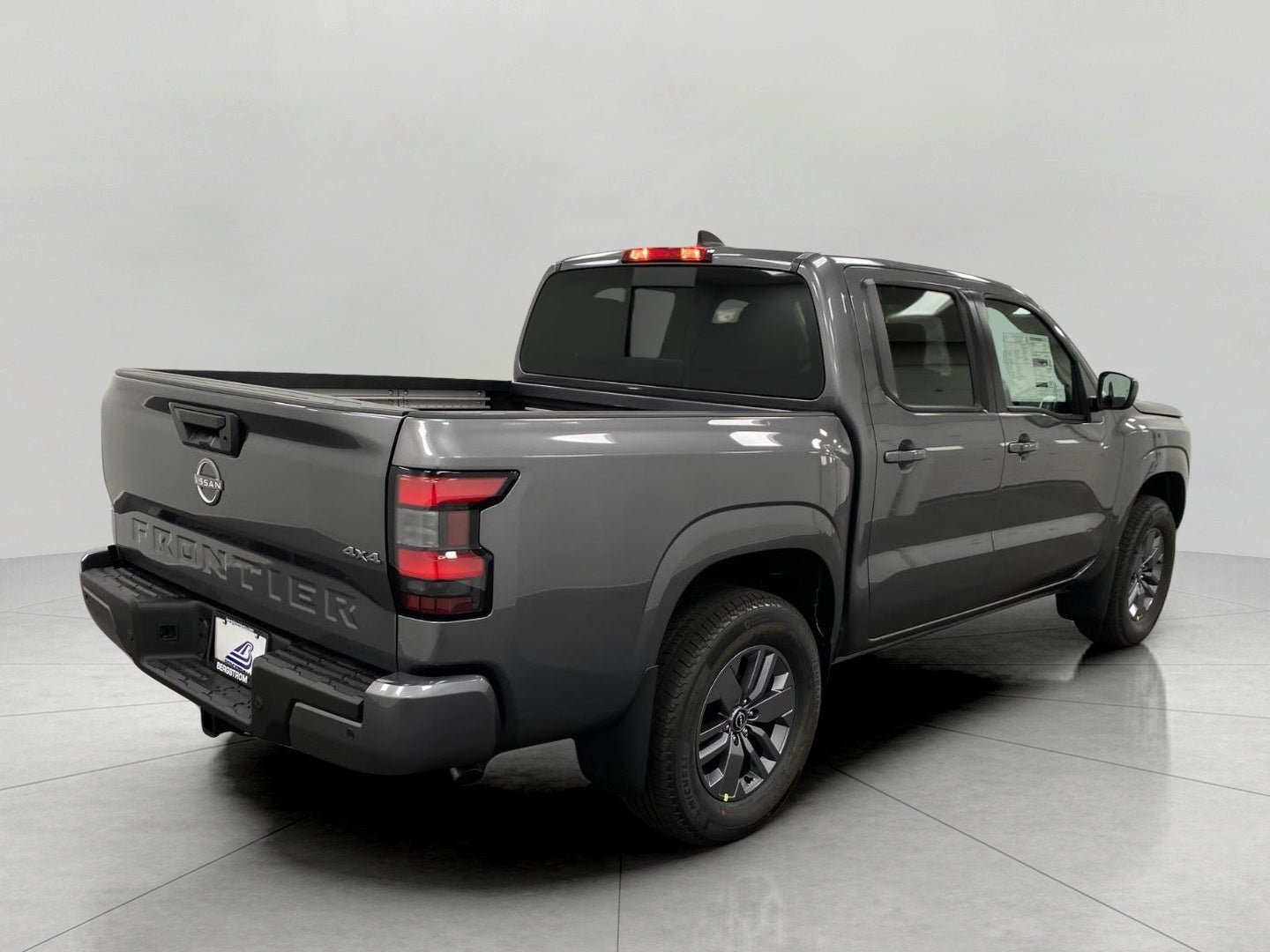 2026 Nissan Frontier — rear three-quarter view