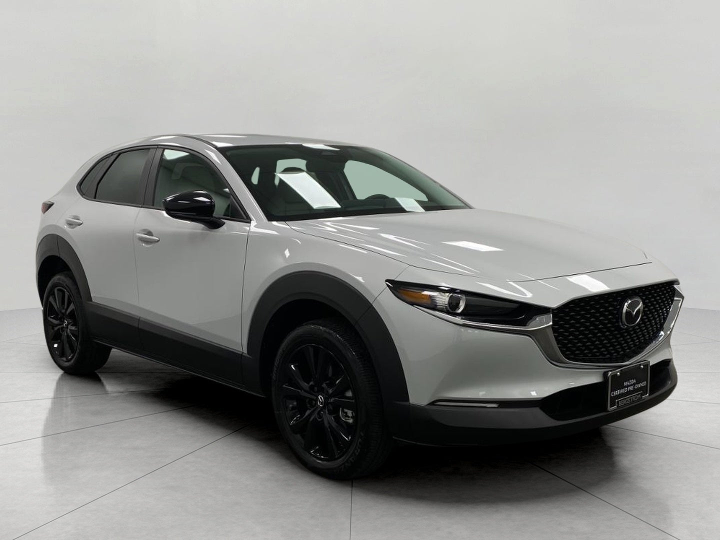 2026 Mazda Mazda CX-30 2.5 S Select Sport AWD in Ceramic Metallic — front three-quarter view